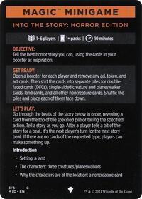 Magic Minigame: Into the Story: Horror Edition, Innistrad: Midnight Hunt