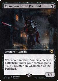 Champion of the Perished, Buy-A-Box Promos