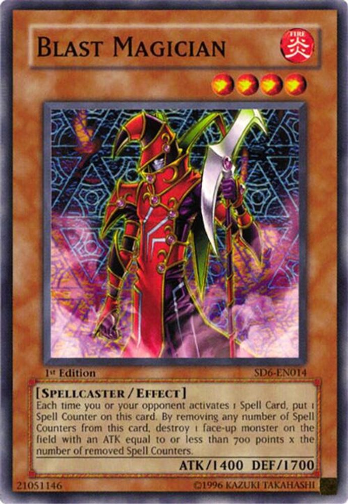 Blast Magician, 1st-edition, front