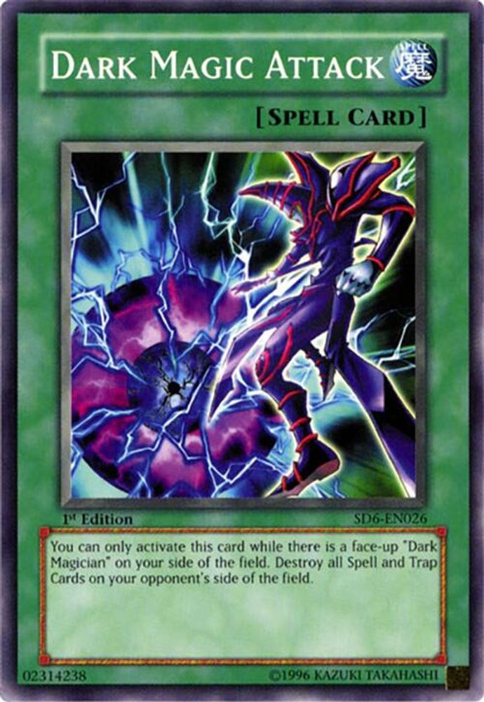 Dark Magic Attack, 1st-edition, front