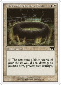 Circle of Protection: Black, Classic Sixth Edition