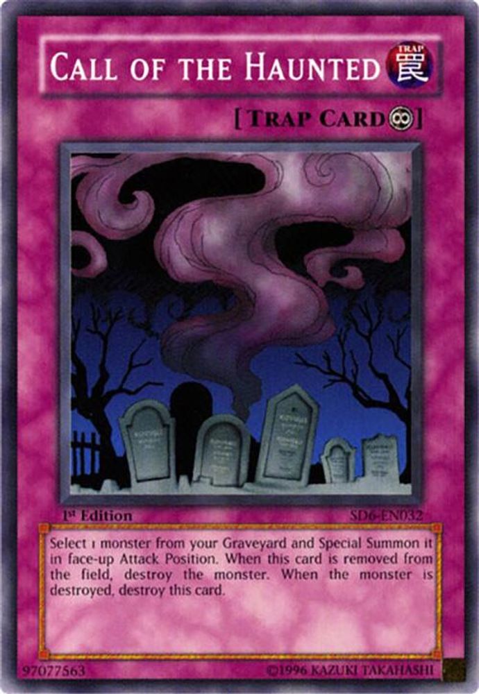 Call Of The Haunted, 1st-edition, front