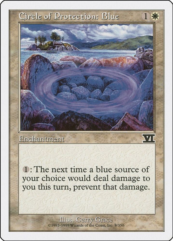 Circle of Protection Blue