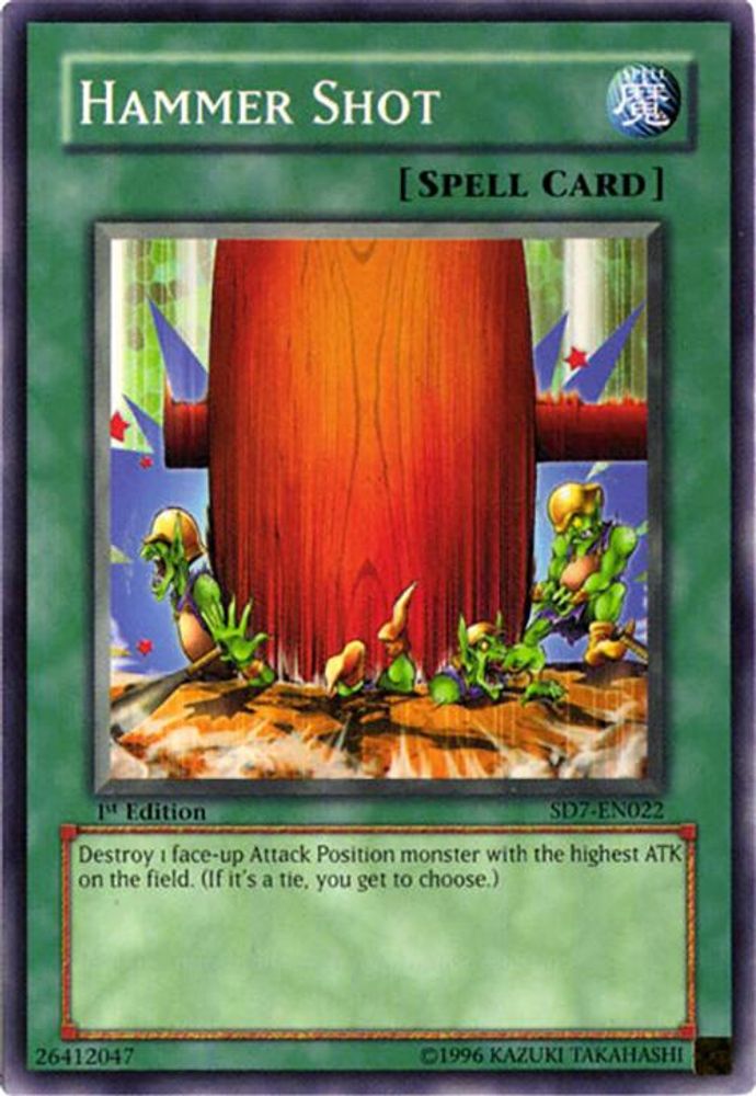 Hammer Shot, 1st-edition, front