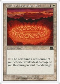 Circle of Protection: Red, Classic Sixth Edition