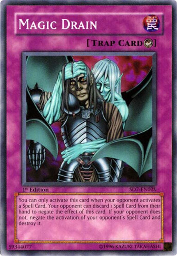 Magic Drain, 1st-edition, front