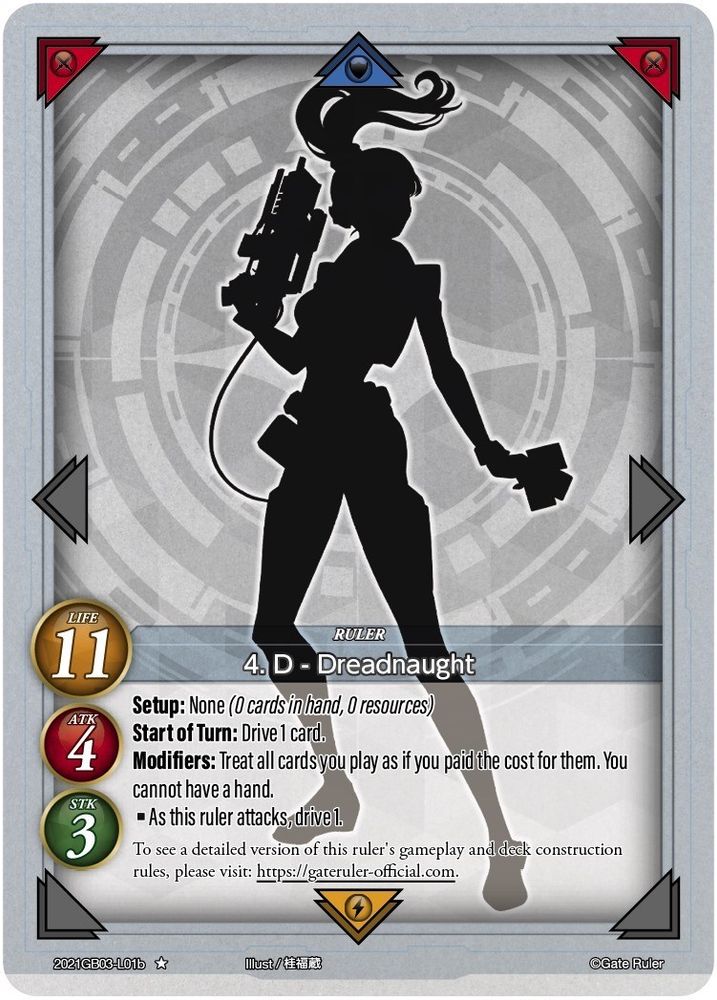 4. D - Dreadnaught (B), Standard, front