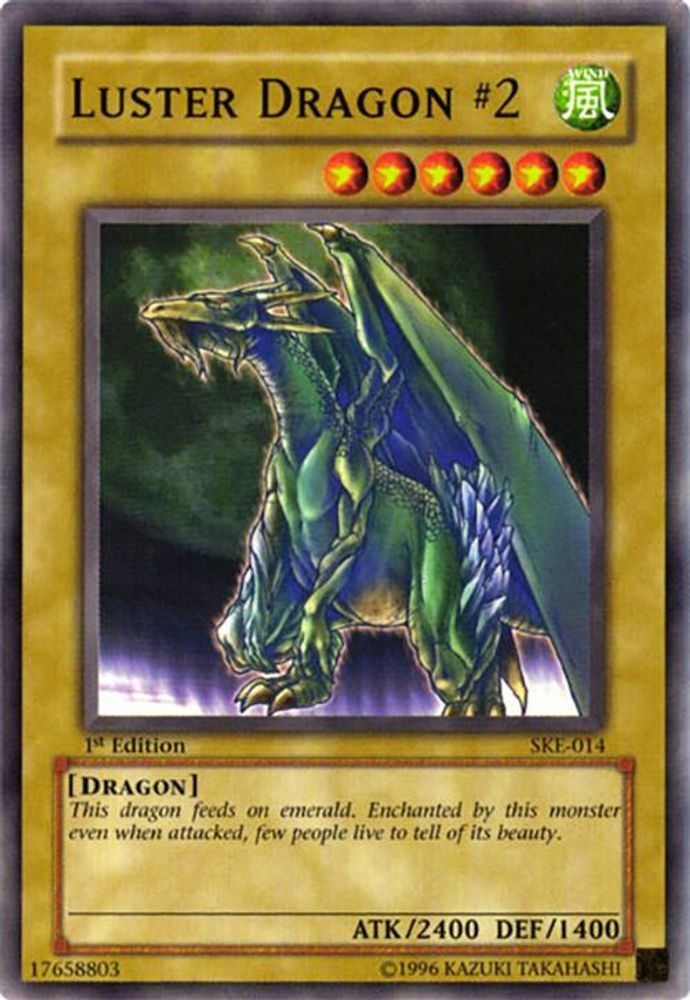 Luster Dragon #2, 1st-edition, front