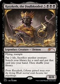 Razaketh, the Foulblooded, Secret Lair Drop Series