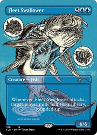 Fleet Swallower (Foil Etched), Secret Lair Drop Series