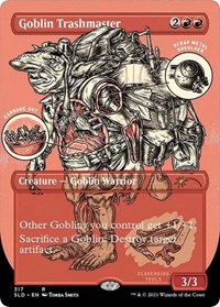 Goblin Trashmaster (Foil Etched), Secret Lair Drop Series