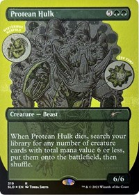 Protean Hulk (Foil Etched), Secret Lair Drop Series