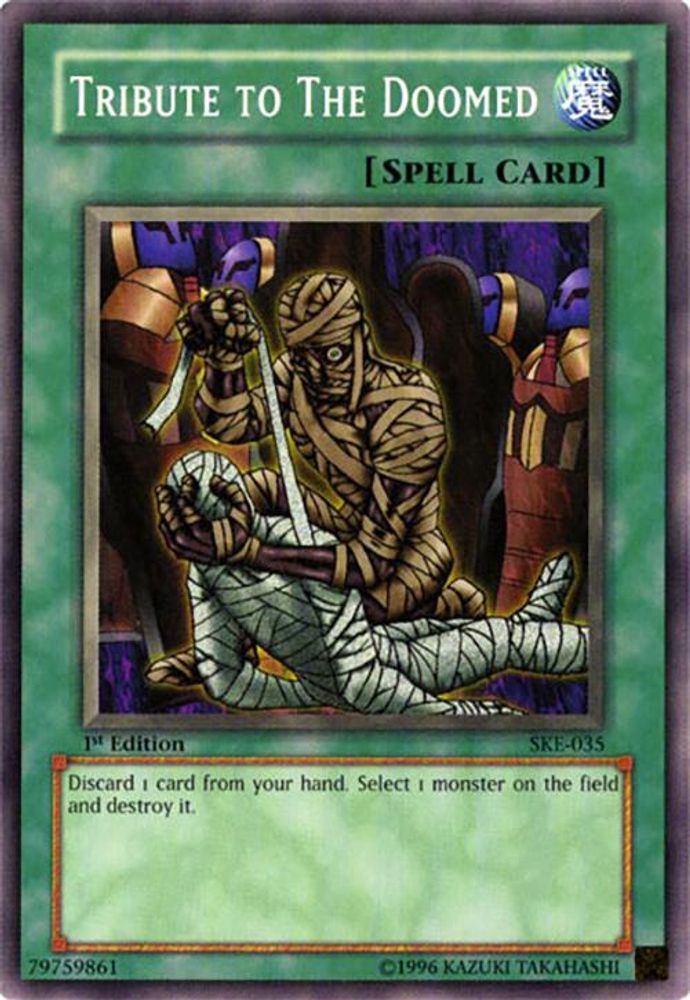 Tribute to The Doomed, 1st-edition, front