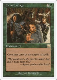Dense Foliage, Classic Sixth Edition