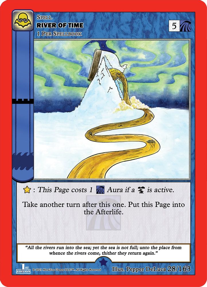 River Of Time, Standard, front