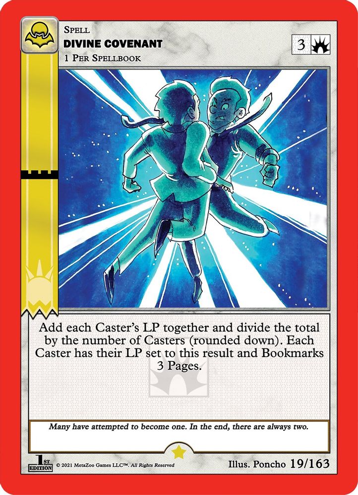 Divine Covenant, Standard, front