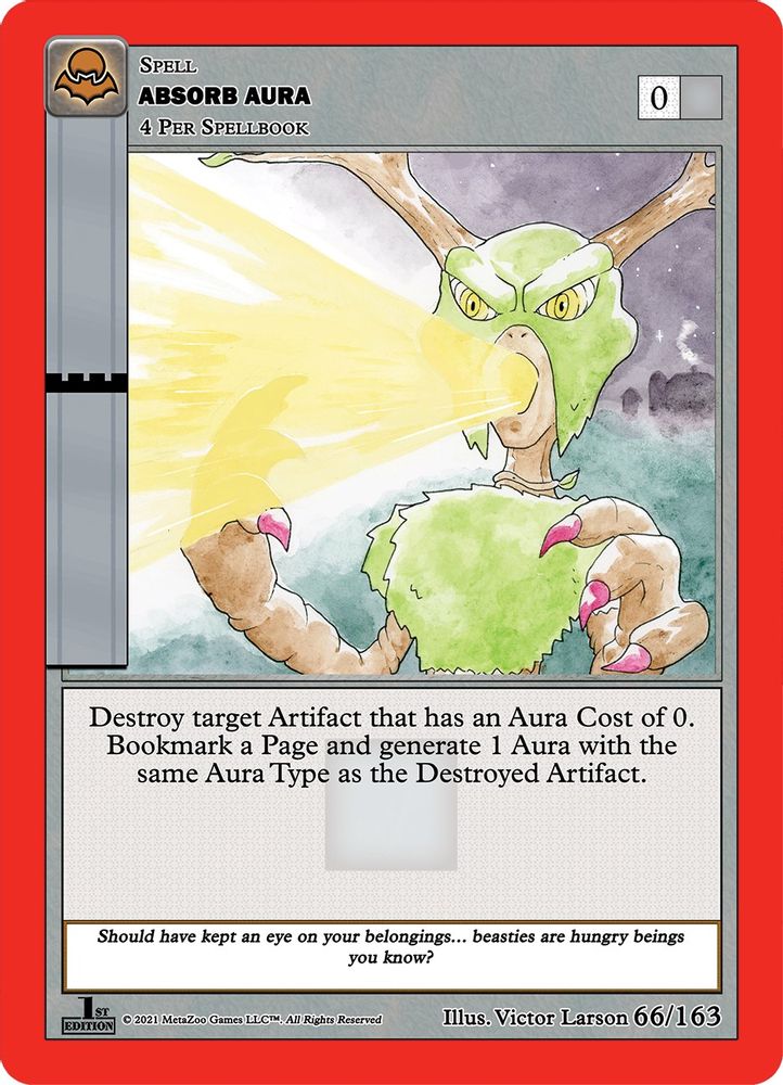 Absorb Aura, Standard, front