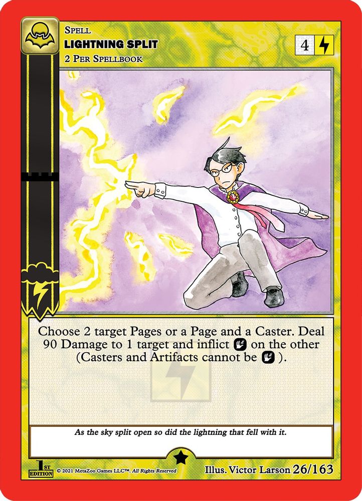 Lightning Split, Standard, front