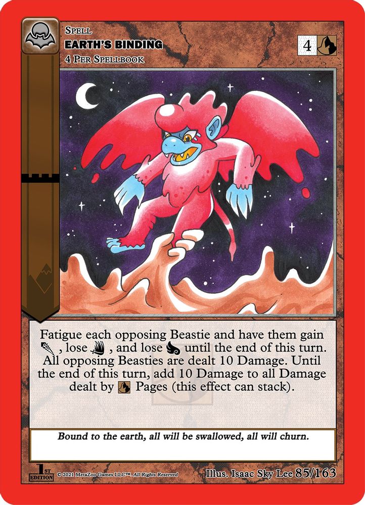 Earth's Binding, Standard, front