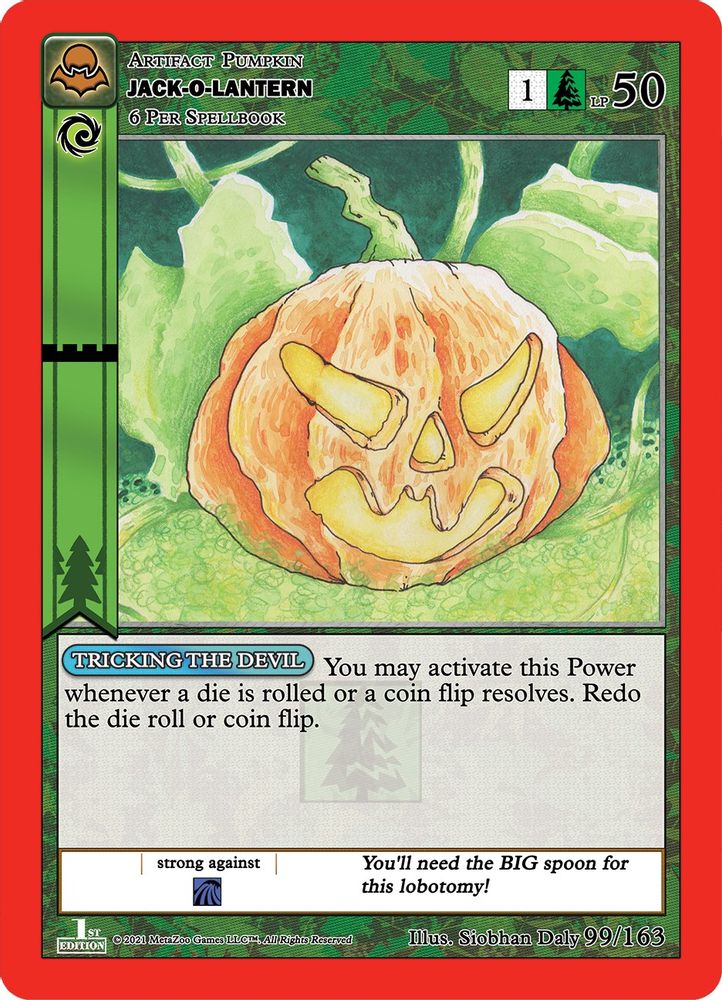 Jack-O-Lantern, Standard, front