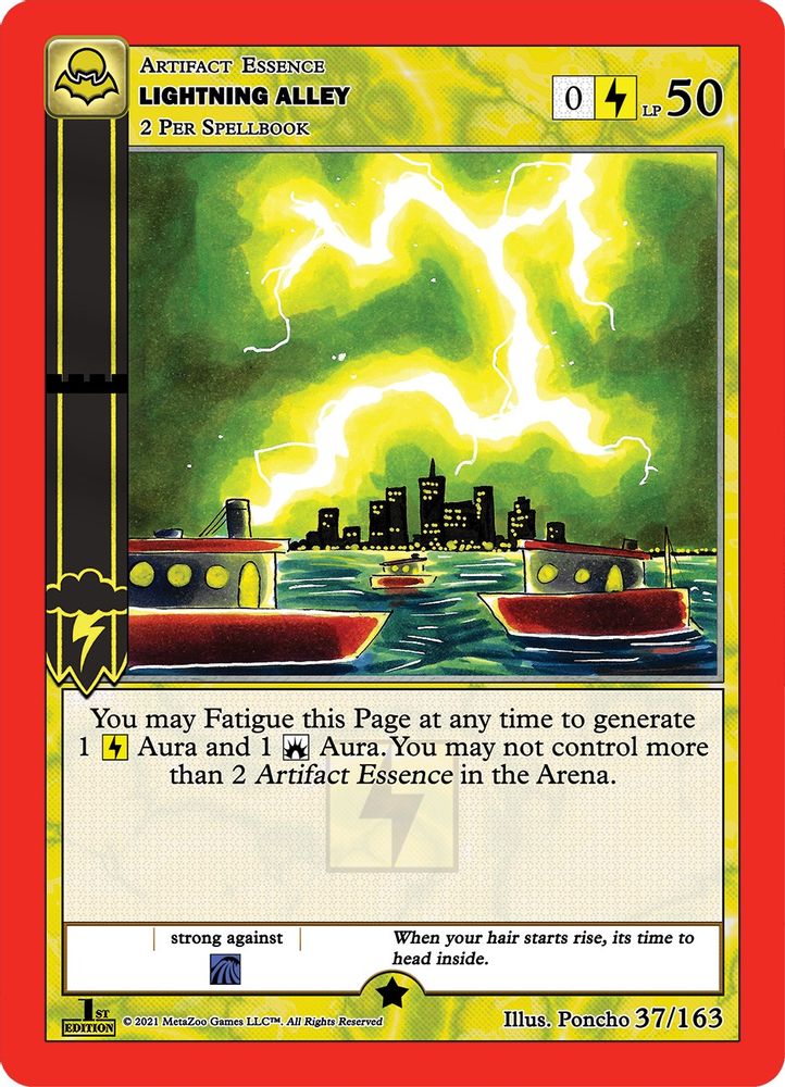 Lightning Alley, Holo, front