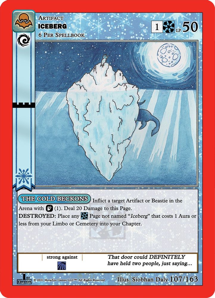 Iceberg, Standard, front