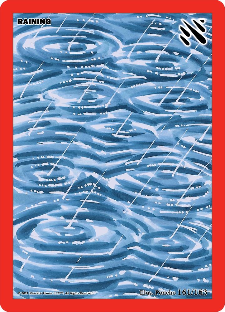 Raining, Standard, front