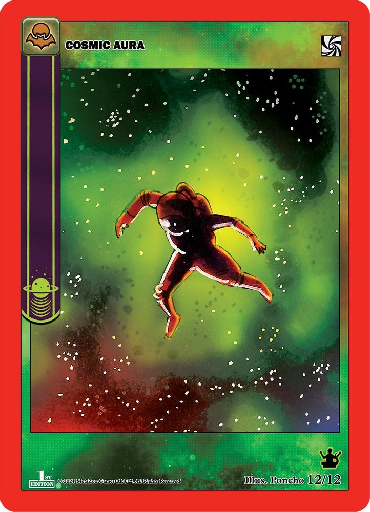 Cosmic Aura (Reptoid Ruler), Standard, front
