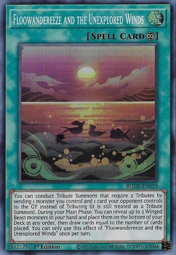 Floowandereeze and the Unexplored Winds, 1st-edition, front