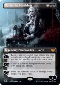 Sorin the Mirthless (Borderless), Innistrad: Crimson Vow