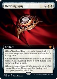 Wedding Ring (Extended Art), Commander: Innistrad: Crimson Vow