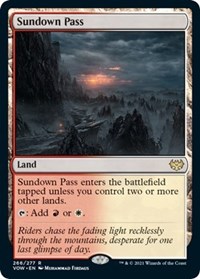 Sundown Pass, Innistrad: Crimson Vow