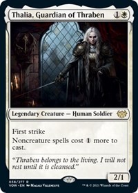 Thalia, Guardian of Thraben, Innistrad: Crimson Vow