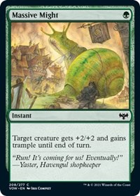Massive Might, Innistrad: Crimson Vow