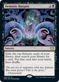 Demonic Bargain, Innistrad: Crimson Vow