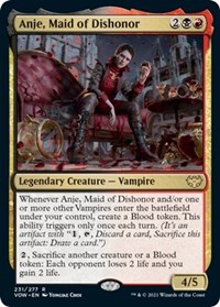 Anje, Maid of Dishonor, Innistrad: Crimson Vow