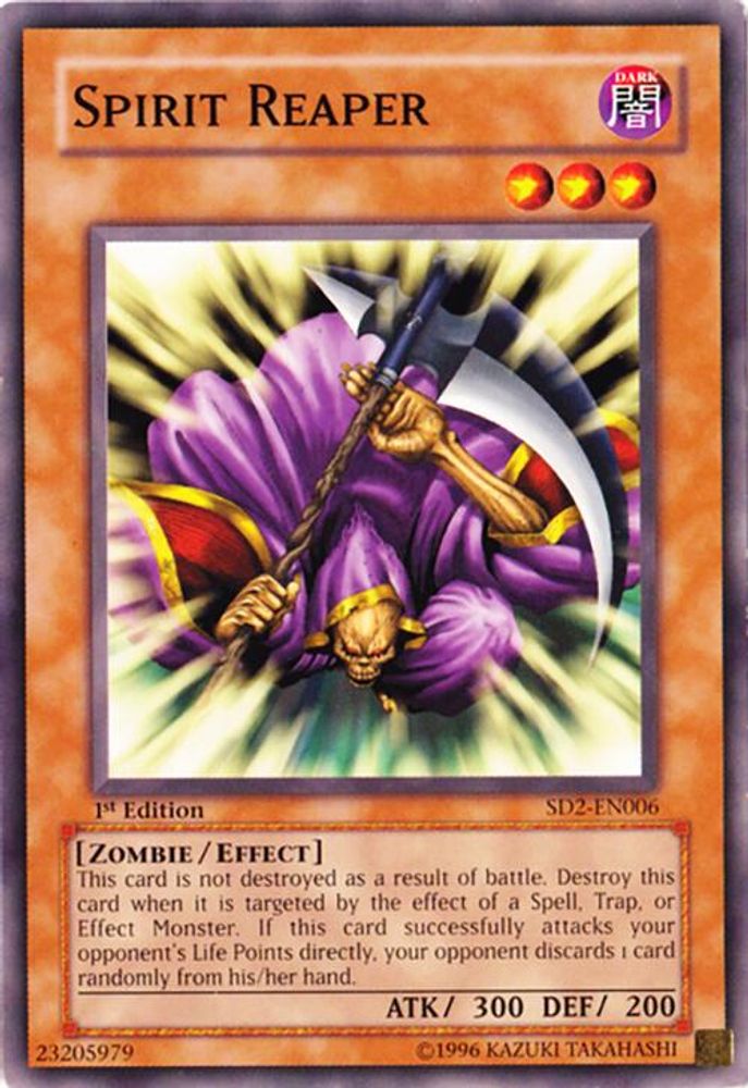Spirit Reaper, 1st-edition, front