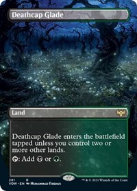 Deathcap Glade (Borderless), Innistrad: Crimson Vow