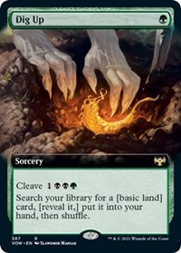 Dig Up (Extended Art), Innistrad: Crimson Vow