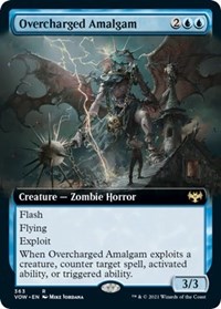 Overcharged Amalgam (Extended Art), Innistrad: Crimson Vow