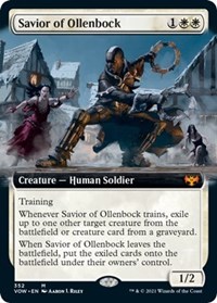 Savior of Ollenbock (Extended Art), Innistrad: Crimson Vow
