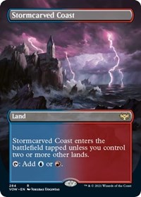 Stormcarved Coast (Borderless), Innistrad: Crimson Vow