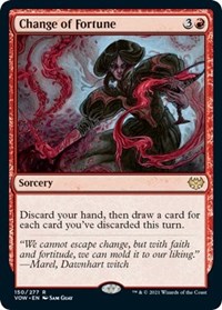 Change of Fortune, Innistrad: Crimson Vow