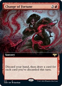Change of Fortune (Extended Art), Innistrad: Crimson Vow