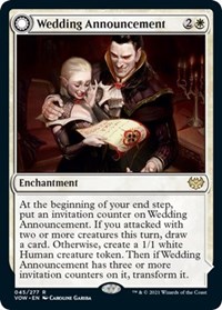 Wedding Announcement, Innistrad: Crimson Vow