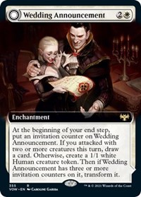 Wedding Announcement (Extended Art), Innistrad: Crimson Vow