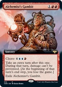 Alchemist's Gambit (Extended Art), Innistrad: Crimson Vow