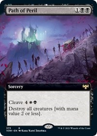 Path of Peril (Extended Art), Innistrad: Crimson Vow