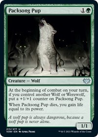 Packsong Pup, Innistrad: Crimson Vow