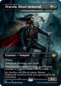 Dracula, Blood Immortal - Falkenrath Forebear, Innistrad: Crimson Vow